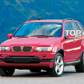 Передние расширители арок на BMW X5 E53